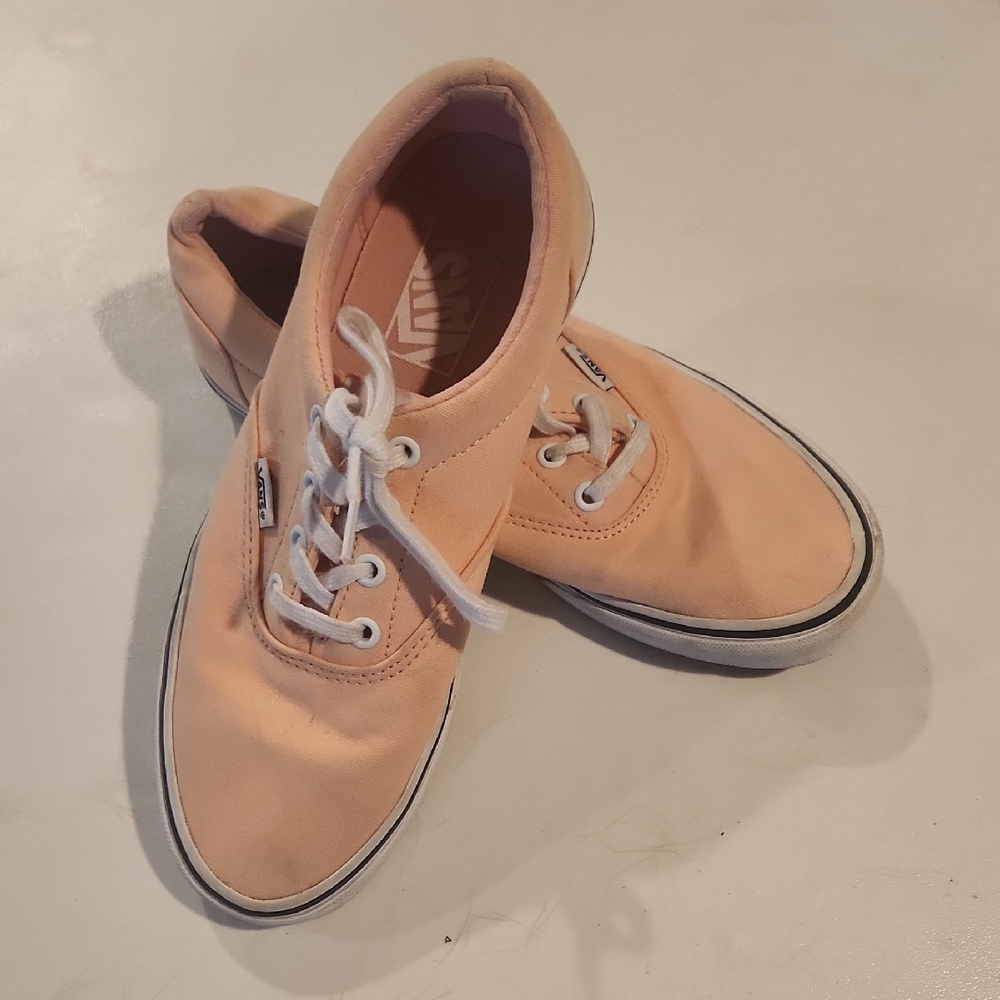 Vans Peach Sneakers W8.5